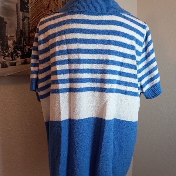 White Stag blouse w stripes size 3X - Picture 6 of 11